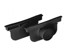 DekDrain Hydrus B125 Channel End Cap 2pk